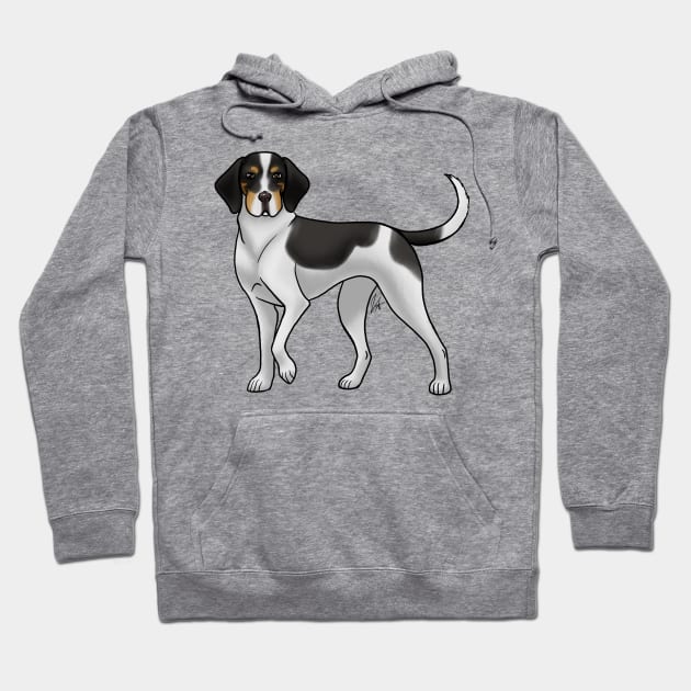 Dog - Treeing Walker Coonhound - Tan Point Hoodie by Jen's Dogs Custom Gifts and Designs